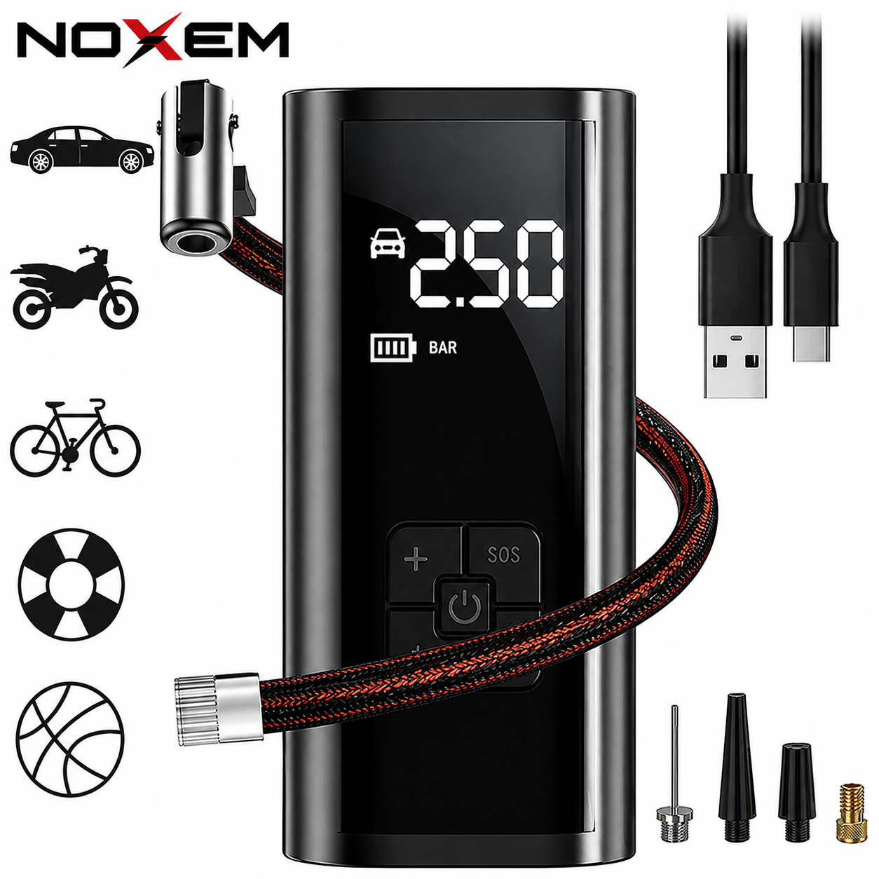 Compresor portatil Noxem